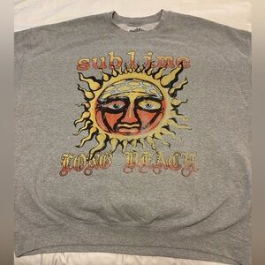 Urban Outfitters Sublime Band Sun Graphic Crewneck • S/M
